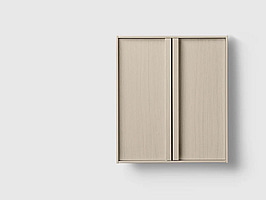 Väggskåp Haven H2/C60 - Light Ash Wood