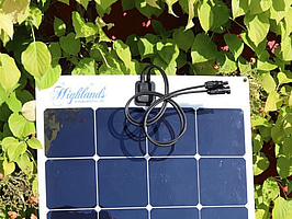 15 st. Högeffektiv böjbar solpanel 110W, 095354