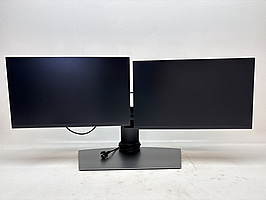 2 st. Datorskärmar Dell P2422H inkl. stativ och dock