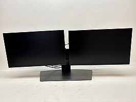 2 st. Datorskärm Dell P2422H inkl. stativ och dock