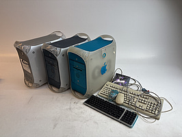 3 st. Stationära datorer, Apple Power Mac G3 och G4