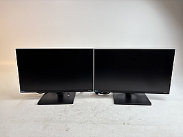 2 st. Datorskärmar Samsung F24T450FQ inkl. stativ, 24 tum