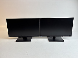 2 st. Datorskärmar Samsung F24T450FQR inkl. stativ, 24 tum