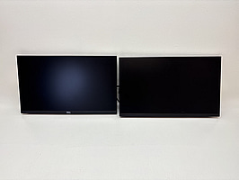 2 st. Datorskärmar Dell P2422H och P2419H inkl. dock.