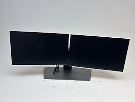 2 st. Datorskärmar Dell P2422H inkl. stativ och dock