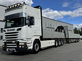Kranbil Scania R520LB 8X4*4 Tridem, Palfinger 23T | Tyllis 3pva