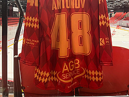 #48 ANTONOV - Signerad matchtröja oktoberfest - Kalmar HC