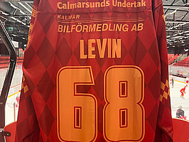 #68 LEVIN - Signerad matchtröja oktoberfest - Kalmar HC
