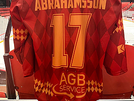 #17 ABRAHAMSSON - Signerad matchtröja oktoberfest - Kalmar HC