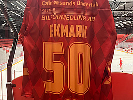 #50 EKMARK - Signerad matchtröja oktoberfest - Kalmar HC
