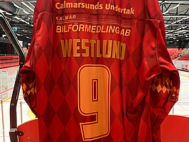 #9 WESTLUND - Signerad matchtröja oktoberfest - Kalmar HC