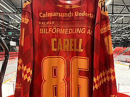 #86 CARELL - Signerad matchtröja oktoberfest - Kalmar HC