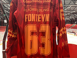 #63 FONTEYNE  - Signerad matchtröja oktoberfest - Kalmar HC