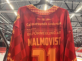 #31 MALMQVIST - Signerad matchtröja oktoberfest - Kalmar HC
