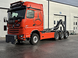 Tridemväxlare Mercedes-Benz Arocs 3758 -2023 | JOAB 24 ton | Plogutrustad
