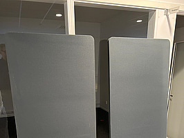 2 st. akustikskydd, 180x87 cm