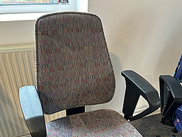 Kontorsstol, textil, bra skick