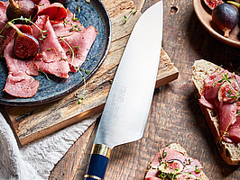 2 st. Kockkniv Bon Centuri Chefs Knife, 20 cm, Marine blue