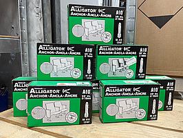 8 st förp, Alligatorplugg, Toggler, A10, 10mm, 50-pack