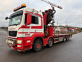 Bodbil MAN TGS 35.440 8X4H-6 BL -2011 | HMF 4720 med jib