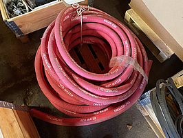 Vattenslang, Red Water, röd, 25m