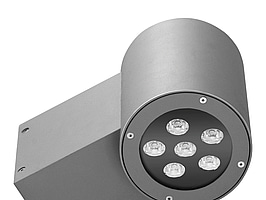 4 st. Utomhus vägglampa Light By Sweden, Rotunda 1 LED, 140012.5L011.608.002