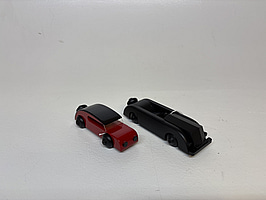 2 st. Miniatyrbilar Kay Bojesen Design. Ord. pris inkl. moms: ca 1448 kr.