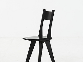Stol Källemo Camilla matt svart. Ord. pris inkl. moms: ca 5250 kr.