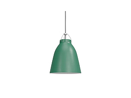 Taklampa Fritz Hansen Caravaggio grön. Ord. pris inkl. moms: ca 5399 kr.