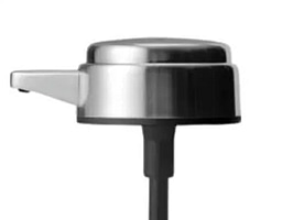 2 st. Tvålpumpar Vipp9 rostfritt stål. Ord. pris inkl. moms: ca 678 kr.