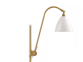 Bordslampa Gubi Bestlite BL1 vit/mässing. Ord. pris inkl. moms: ca 8499 kr.