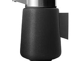 2 st. Tvålpumpar med väggfäste Vipp 9w, svart. Ord. pris inkl. moms: ca 2590 kr.