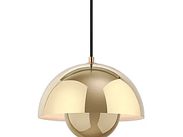 Taklampa &Tradition flowerpot VP1 guld. Ord. pris inkl. moms: ca 3725 kr.