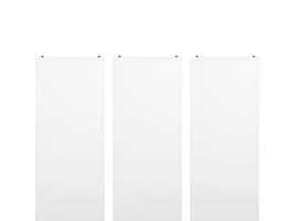 3 st. Hyllplan String, vit 78x30, Ord. pris inkl. moms: ca 1200 kr