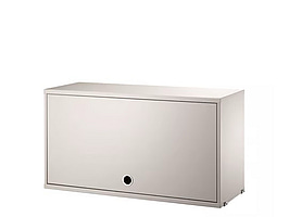 Överskåp String, beige 78 cm. Ord. pris inkl. moms: ca 3749 kr.