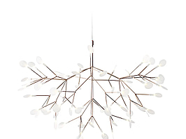 Taklampa Moooi Heracleum. Ord. pris inkl. moms: ca 46 000 kr. - Reparationsobjekt