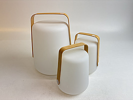 3 st. Lampa Fermob Balad, olika storlekar. Totalt orrd. pris inkl. moms: ca 4685 kr.