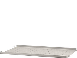 3 st. Metall hylla String låg kant, beige. ord. pris inkl. moms ca 2 100 kr