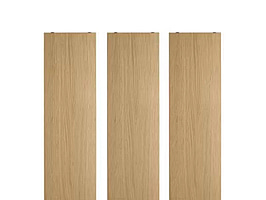 3 st. Hyllplan String, Ek 78x20, Ord. pris inkl. moms: ca 1200