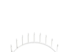 Adventsljusstake SMD Design, Ord. pris inkl. moms: ca 3300 kr