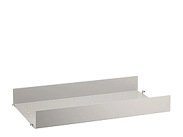 2 st. Hyllplan String, hög kant metall, beige, Totalt ord. pris inkl. moms: ca 1600 kr