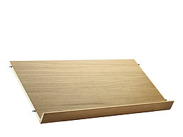 Magasinhylla String, ek 78x30, Ord. pris inkl. moms: ca 1749 kr.