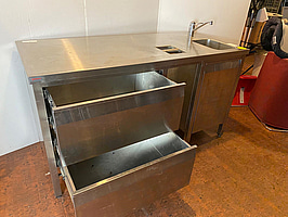 Rostfri Espressobänk