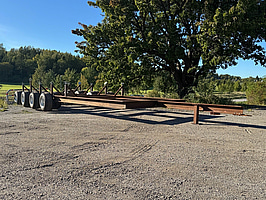 Båttrailer 60 ton