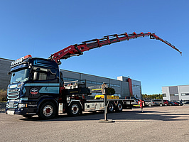 Bodbil Scania R490 8X2*6 -2015 | Hiab X-hipro 1058 E-7 | Jib 150x-6