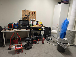 Div. verkstadsutrusning