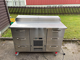 Kylbänk Inox Baltic KTL-1206_PINCHOS, 230V, kylränna