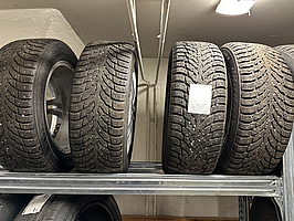 4 st. Vinterhjul, Nokian 205/60R16