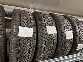 4 st. Vinterhjul Goodyear 195/55R16 87T