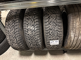 3 st. Vinterhjul Bridgestone 225/65R17 106T